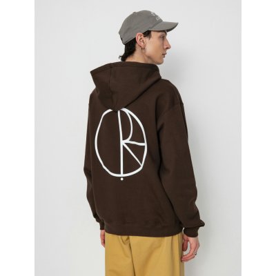 Polar Skate Dave Hoodie Stroke Logo HD chocolate – Hledejceny.cz