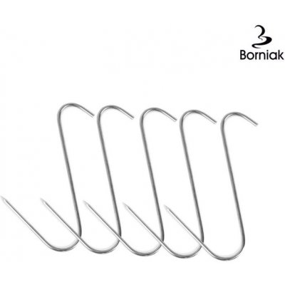 Borniak "S" háky do udírny, 5 ks – Zbozi.Blesk.cz