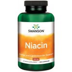 Swanson Niacin 500 mg 250 kapslí – Hledejceny.cz