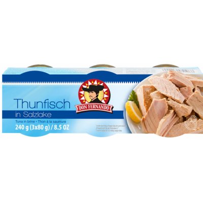 Don Fernando Tuňák v solném nálevu 3 x 80 g – Zbozi.Blesk.cz
