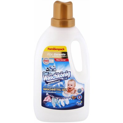 Der Waschkönig Sensitive prací gel 1,625 l 54 PD