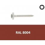 Vrut s podl. 15mm, nerez A2 4,5x45 Torx RAL8004 (Art.8790) – Hledejceny.cz