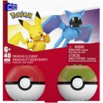 MEGA Pokémon Poké Ball - Pikachu a Zubat – Zboží Dáma