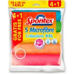 Spontex Mikroutěrka XXL 4 + 1 ks – Zbozi.Blesk.cz