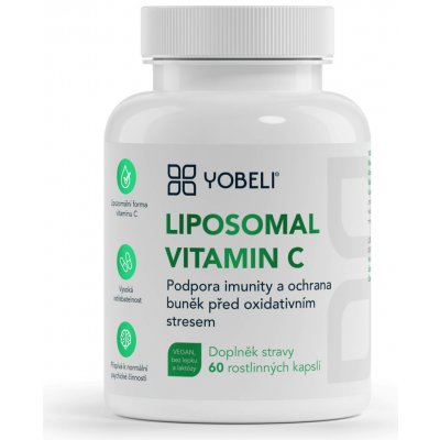 Yobeli Liposomální vitamín C 60 kapslí – Hledejceny.cz