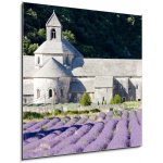 Obraz 1D - 50 x 50 cm - Senanque abbey with lavender field, Provence, France Senanque opatství s levandulem pole, Provence, Francie – Zbozi.Blesk.cz