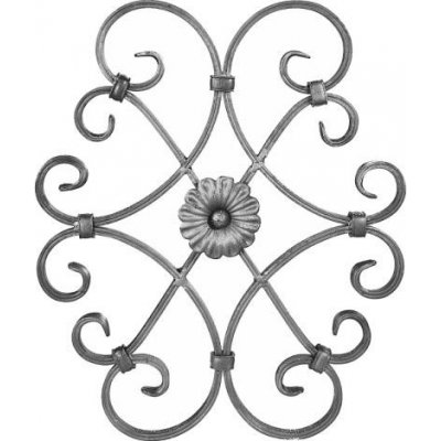 PSG 13.016 - ozdobný ornament pro kované ploty, brány a mříže – Zboží Mobilmania