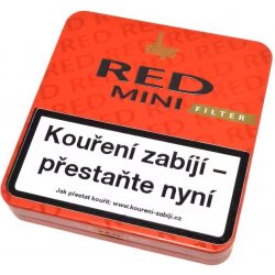 Doutníky Villiger Red Mini Vanilla Filter 20 ks