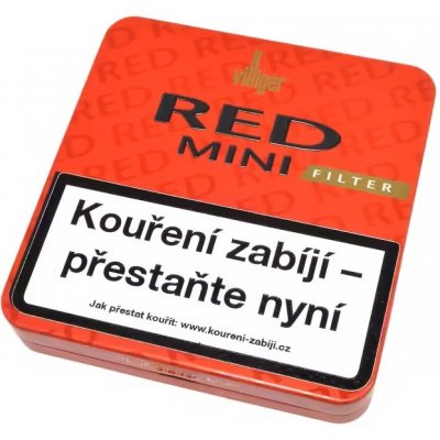 Doutníky Villiger Red Mini Vanilla Filter 20 ks – Zbozi.Blesk.cz