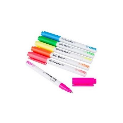 Deco marker Monami 463 FLUO ORANŽOVÝ – Zboží Mobilmania