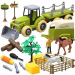 KIK KX5309 Farma s traktorem a příslušenstvím L – Zboží Mobilmania