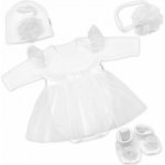 Luxusní 4D slavnostní sada oblečení pro miminko Girl bílá – Zboží Dáma