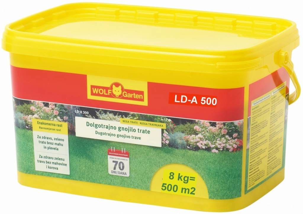 WOLF-Garten LD-A 500 Trávníkové hnojivo dlouhodobé 8 kg