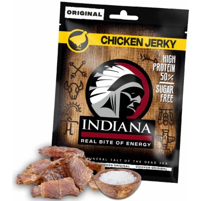 Indiana Chicken Jerky Original 90 g – Zbozi.Blesk.cz