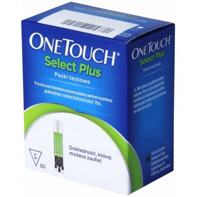 OneTouch Select Plus Test.proužky 50 ks – Zboží Dáma