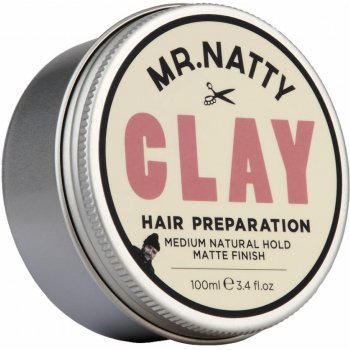 Mr. Natty Hlína na vlasy Clay Hair Preparation 100 ml