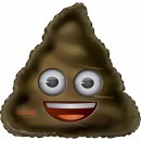 Emoji Poop hovínko balónek 81cm