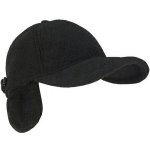 zimmní s klapkama na uši FLEECE ČERNÁ – Zbozi.Blesk.cz