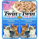Twin Packs Tuna & Chicken in Scallop Broth 2 x 40 g – Zbozi.Blesk.cz