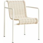 HAY Zahradní židle Palissade Cord Dining Armchair, Cream White – Hledejceny.cz