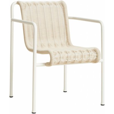 HAY Zahradní židle Palissade Cord Dining Armchair, Cream White – Hledejceny.cz