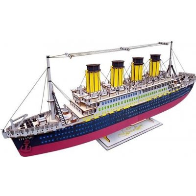 Woodcraft 3D puzzle Titanic 371 ks – Zbozi.Blesk.cz