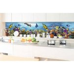 Dimex KI-350-092 Samolepicí fototapeta do kuchyně Ryby v oceánu rozměry 350 x 60 cm – Zboží Dáma