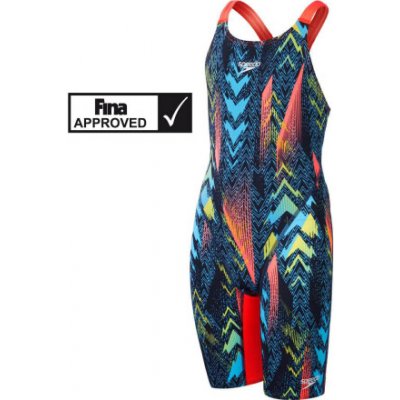 Speedo Závodní plavky kombinéza Fastskin Endurance+ Max pruhovaná – Zboží Mobilmania