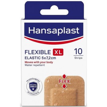 HANSAPLAST Flexible XL elastická náplast 10 ks