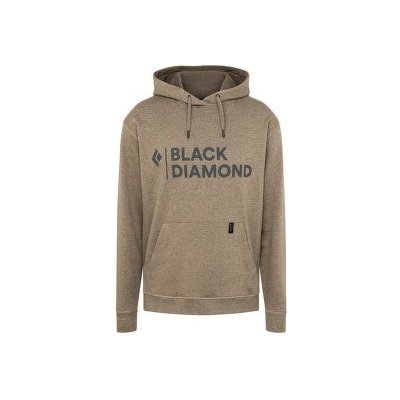 Black Diamond Stacked Logo Hoody Men