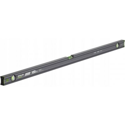 Hliníková vodováha 120cm Vodováha Stalco Vseries 3 libely S010265535 – Hledejceny.cz