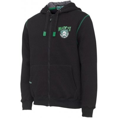 MADCAT Mikina Badge Logo Zip Hoodie Black Caviar – Zboží Mobilmania