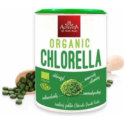 Altevita BIO Organic Chlorella 160 g 640 tablet – Hledejceny.cz