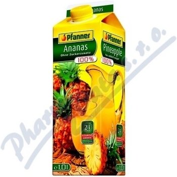 Pfanner ananasová šťáva 100% 1l