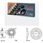 ČZ Řetězová sada BMW F 850 GS 18-24 – Hledejceny.cz