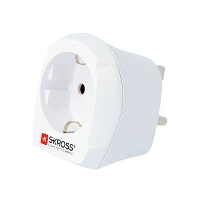 SKROSS cestovní adaptér do Velké Británie, typ G – Zboží Živě