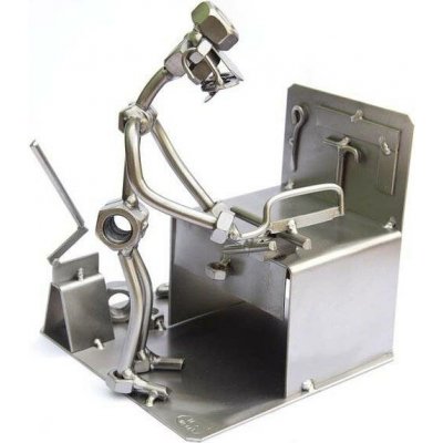 Kovová figurka Zámečník 17 cm – Sleviste.cz