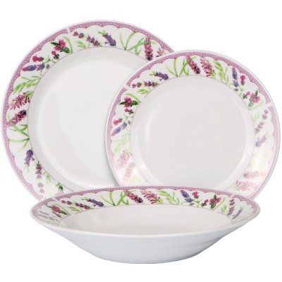 VERONI Talíř sada LAWENDA II. 18 ks – Hledejceny.cz