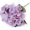 Květina Prima-obchod Umělá hortenzie, barva 5 fialová sv.