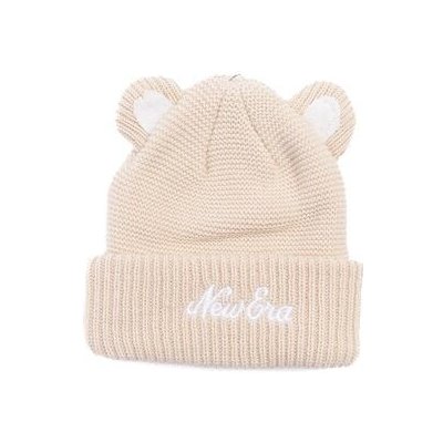 Dětský Kulich New Era Knit Medium Kids Ears Beanie Stone dětské kšiltovky Toddler – Zboží Dáma