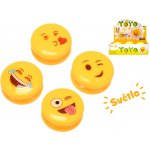 Jojo smajlík 6 cm na baterie se světlem – Zboží Dáma