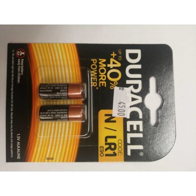 Duracell N 1,5V 2ks BAT-LR01/DR-B2 – Zboží Živě