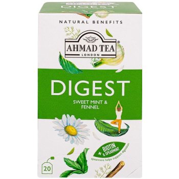 Ahmad Tea Digest Máta a fenykl 2 g x 20 sáčků