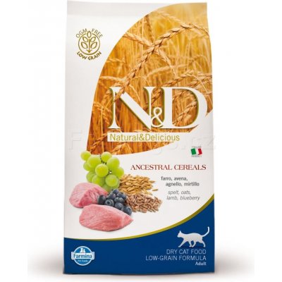 N&D LG Cat Adult Lamb & Blueberry 5 kg – Zbozi.Blesk.cz