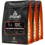 Kafista Ethiopia Essence 100% Arabica Single Origin Káva v Itálii Ideální na filtr zrnková 3 x 250 g – Hledejceny.cz