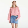 Dámská mikina Tommy Jeans Cropped Off Shoulder sweatshirt Pink