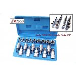 Sada nástrčných hlavic a bitů TORX 1/2", 19ks GEKO G13565 – Hledejceny.cz