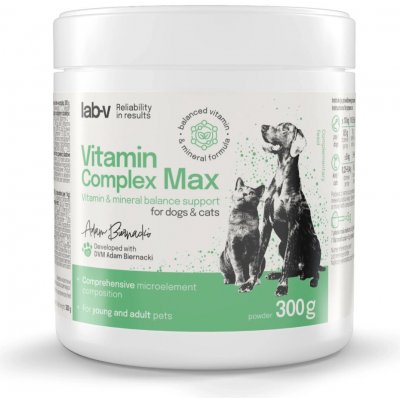 Vitamin Complex Max Komplex vitamínů a minerálů pro psy a kočky 300 g – Hledejceny.cz