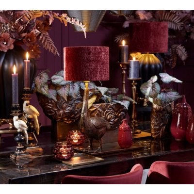 Bronzová antik kovová váza Palesa antique bronze L - 34*13*24 cm - Light & Living – Hledejceny.cz