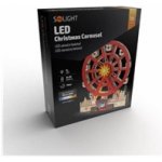 Solight LED vánoční kolotoč otáčející 7x LED 30 cm 2x AA – Hledejceny.cz